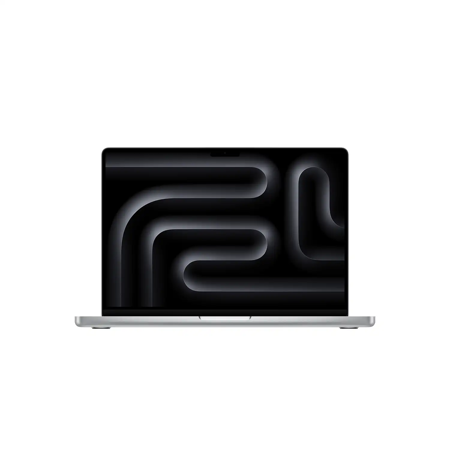 Macbook pro 14 inch m4 pro or max chip silber ansicht 1